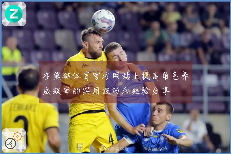 在熊猫体育官方网站上提高角色养成效率的实用技巧和经验分享
